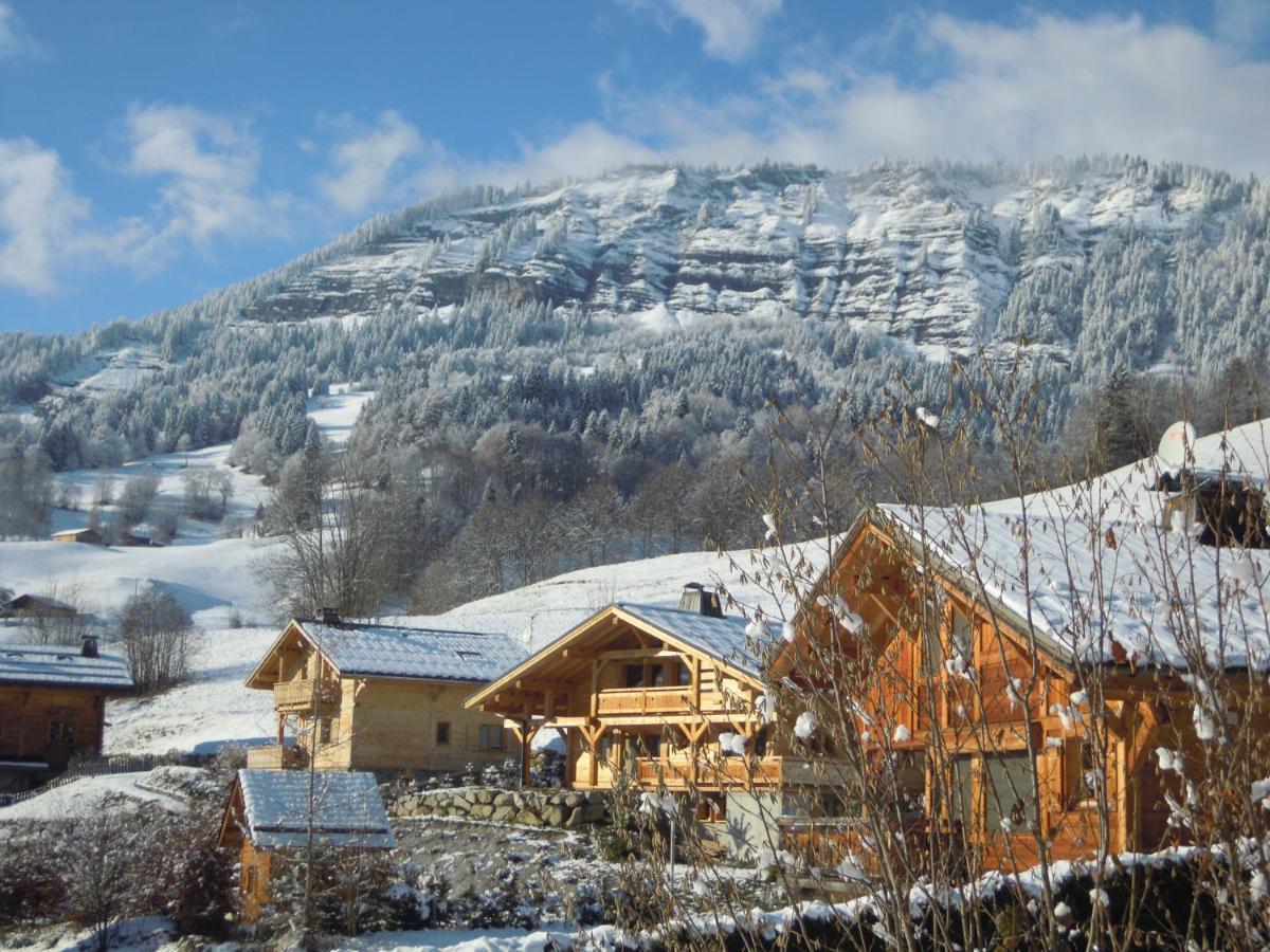 A4 Km De Megeve Tres Joli Studio Avec Jacuzzi ,Vue Sur Les Montagnes Au Calme Праз-сюр-Арли Екстериор снимка