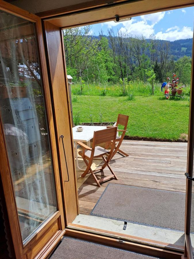 A4 Km De Megeve Tres Joli Studio Avec Jacuzzi ,Vue Sur Les Montagnes Au Calme Праз-сюр-Арли Екстериор снимка