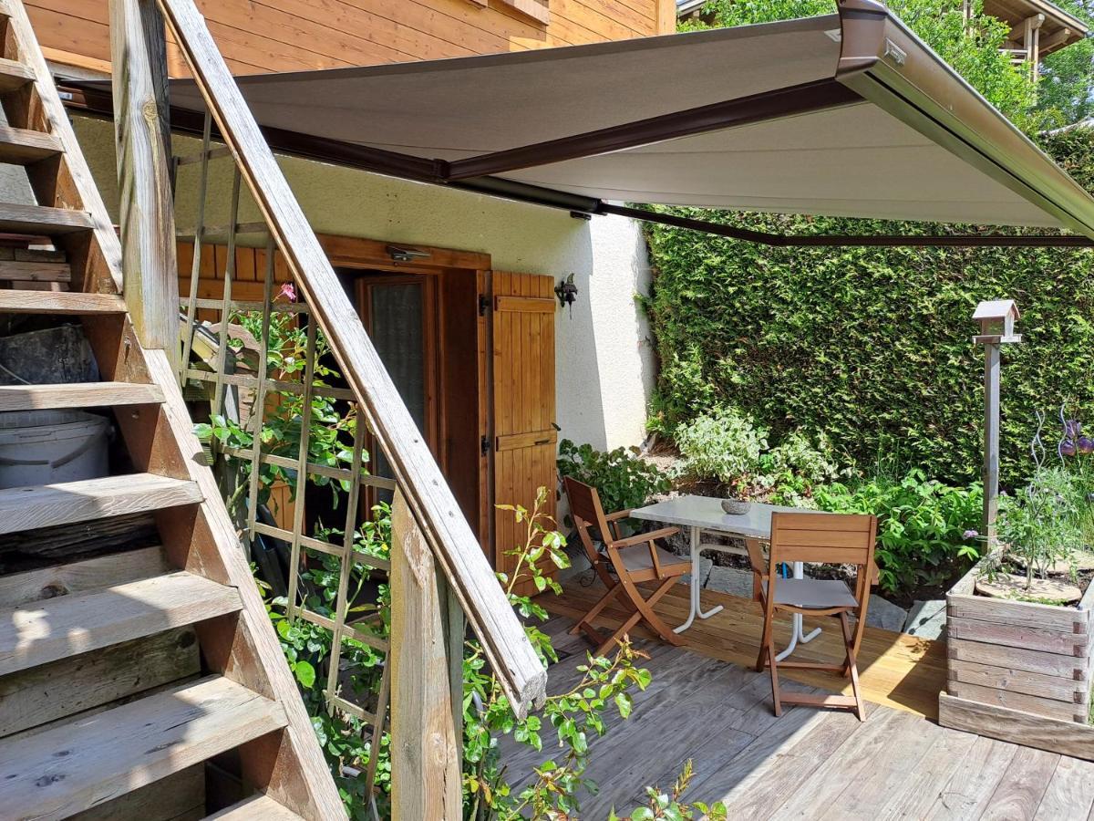A4 Km De Megeve Tres Joli Studio Avec Jacuzzi ,Vue Sur Les Montagnes Au Calme Праз-сюр-Арли Екстериор снимка